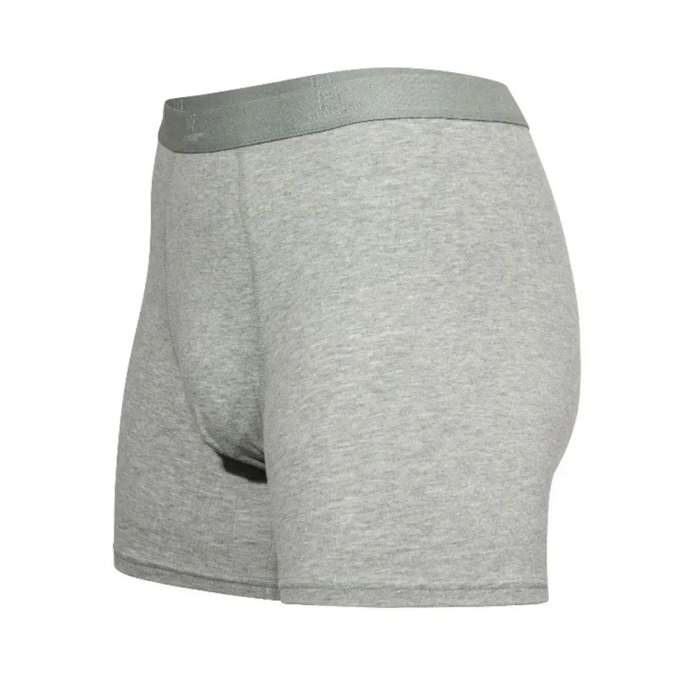 Men's Cotton Stretch Regular Leg Boxer Briefs Underwear 6-Pack Size S